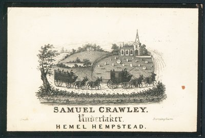 Samuel Crawley, bedemand, byttekort af English School