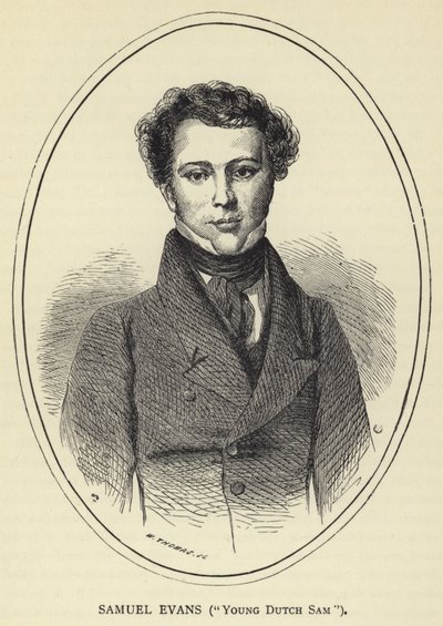 Samuel Evans, unge hollandske Sam af English School