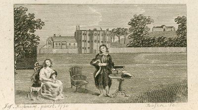 Samuel Richardson og Miss Highmore af English School