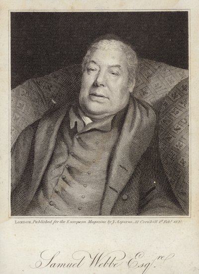 Samuel Webbe, engelsk komponist af English School