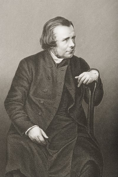 Samuel Wilberforce (1805-73) (litho) af English School