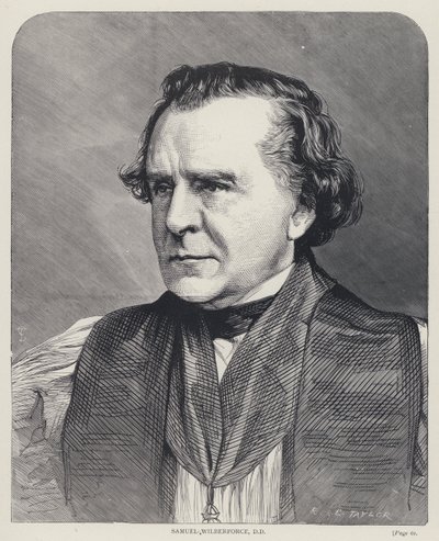Samuel Wilberforce, DD (kobberstik) af English School