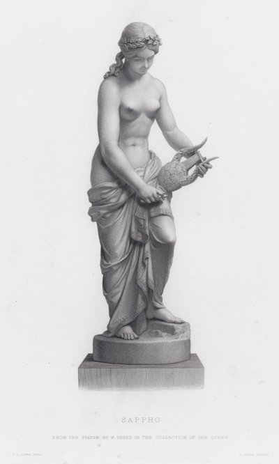 Sappho (gravering) af English School