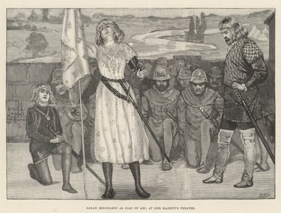 Sarah Bernhardt som Jeanne d