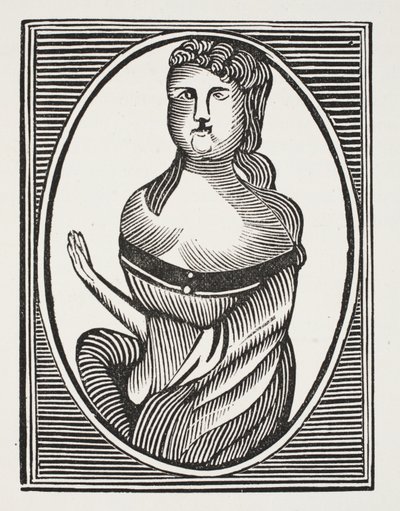 Sarah Millwood, illustration fra Chap-books of the Eighteenth Century af John Ashton, pub. 1882 af English School