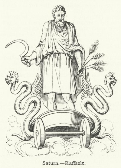 Saturn (gravering) af English School
