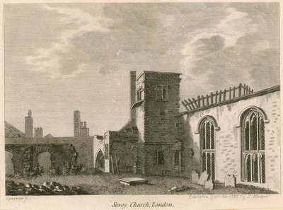 Savoy Chapel and Palace, London af English School