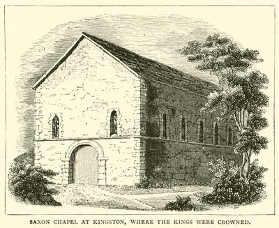 Saxon Chapel i Kingston, hvor kongerne blev kronet af English School
