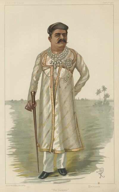 Sayajirao Gaekwad III, Gaekwar fra Baroda af English School