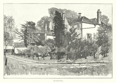 Scadbury (kobberstik) af English School