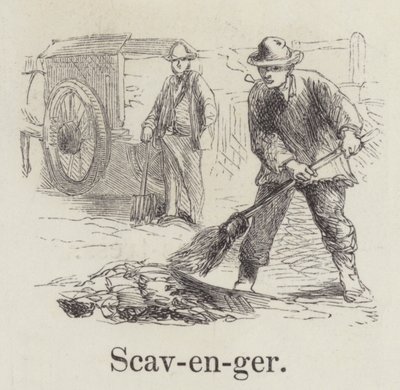 Scavenger (gravering) af English School