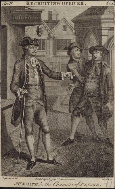 Scene fra The Recruiting Officer af English School