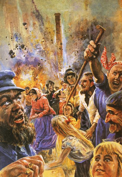 Scene fra Zolas roman 