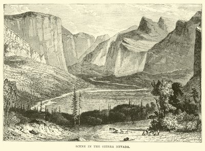 Scene i Sierra Nevada af English School