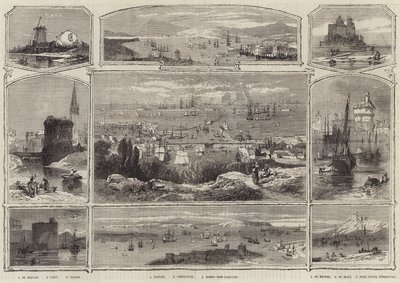 Frankrigs scener (gravering) af English School