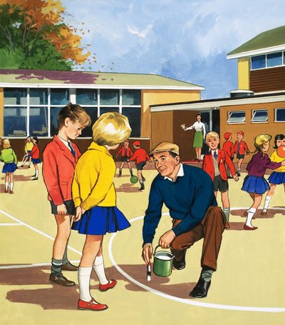 Skolepasser og småjobmand af English School