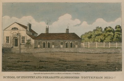 School of Industry and Pheasants Almshouses, Tottenham, London af English School