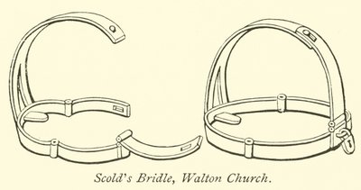 Scolds Bridle, Walton Church  af English School