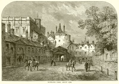 Scotland Yard, omkring 1720 af English School