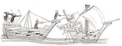 Sea fight, begyndelsen af det 14. århundrede, fra 
