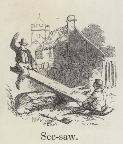 Vippe (gravering) af English School