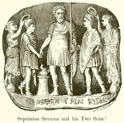 Septimius Severus og hans to sønner af English School