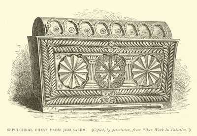 Gravkiste fra Jerusalem af English School