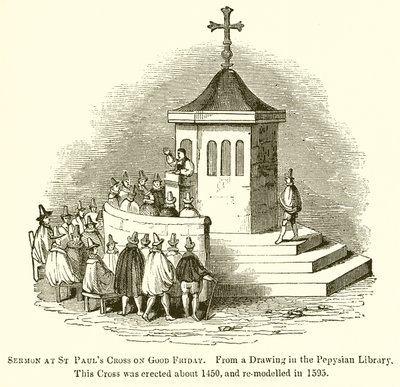 Prædiken ved St Pauls Cross langfredag af English School
