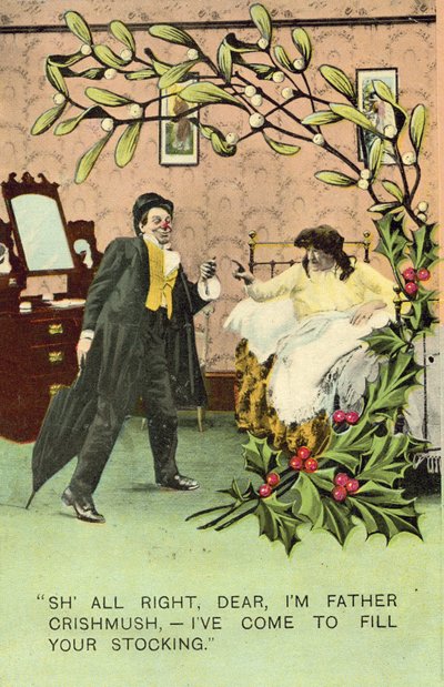 Sh "All Right, Dear, I" m Father Crismush - I "ve Come to fill your Stockingdani af English School