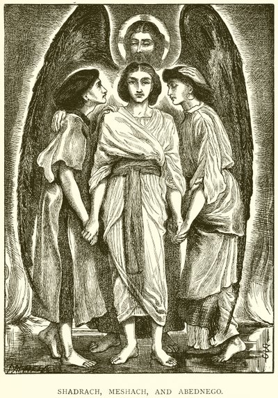 Shadrak, Meshak og Abed-Nego af English School