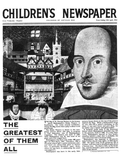 Shakespeare: The Greatest of them all, forside af 