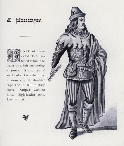 Shakespeares König Richard III: Ein Bote von English School