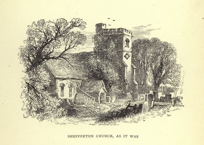 Shepperton Church, som den var af English School