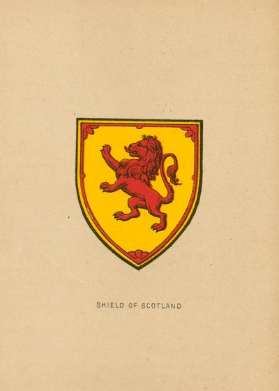 Skotlands skjold af English School