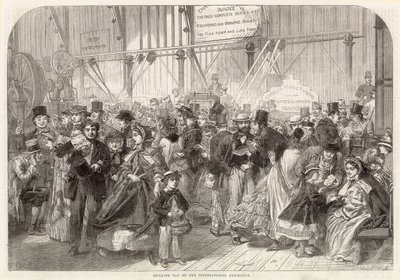 Shilling-dag på den internationale udstilling 1862 af English School