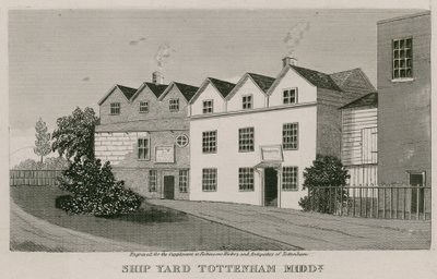 Ship Yard, Tottenham, London af English School