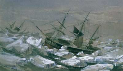 Forsendelse af James Clark Ross med skibene 
