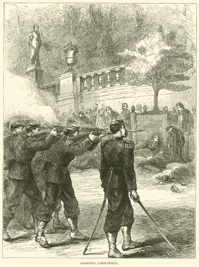 Skydende kommunister, 1871 af English School