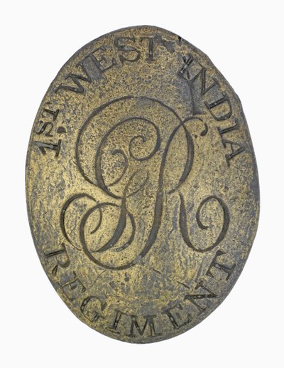 Skulderbælteplade af English School