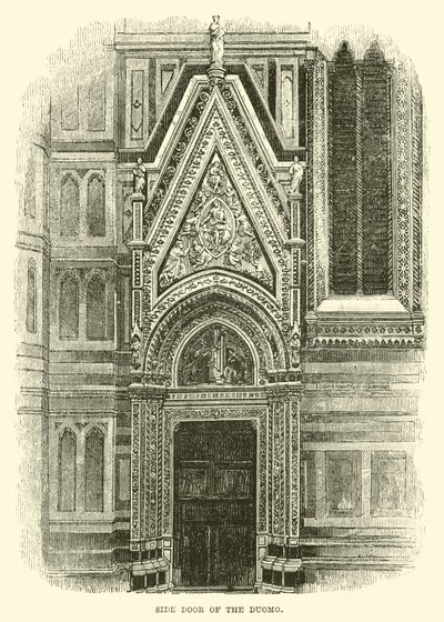 Sidedør til Duomo af English School