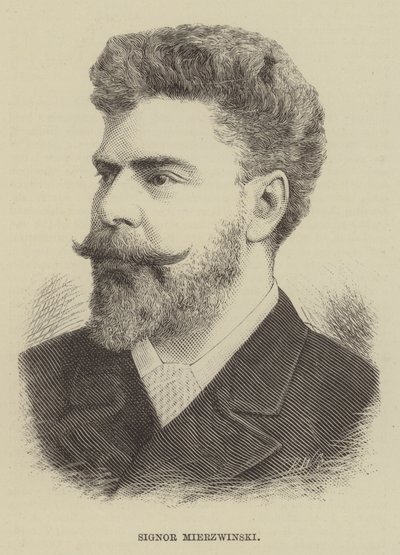 Signor Mierzwinski (gravering) af English School
