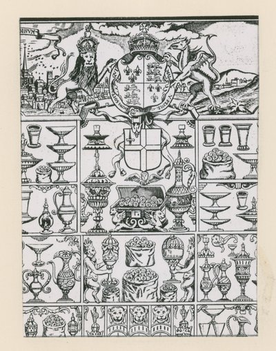 Sølvplade planlagt som præmier til 1569-lotteriet af English School