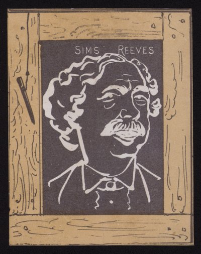 Sims Reeves, engelsk operasanger af English School