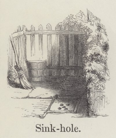 Synkehul (gravering) af English School