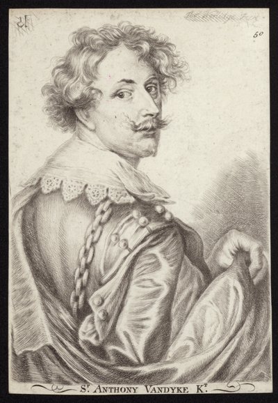 Sir Anthony van Dyck af English School