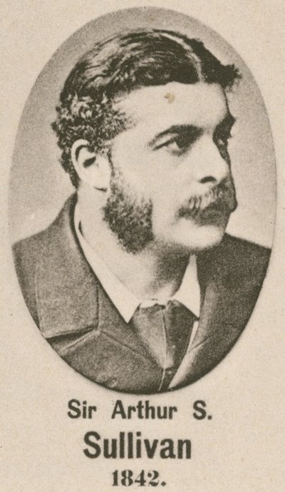 Sir Arthur S Sullivan (dybtryk) af English School