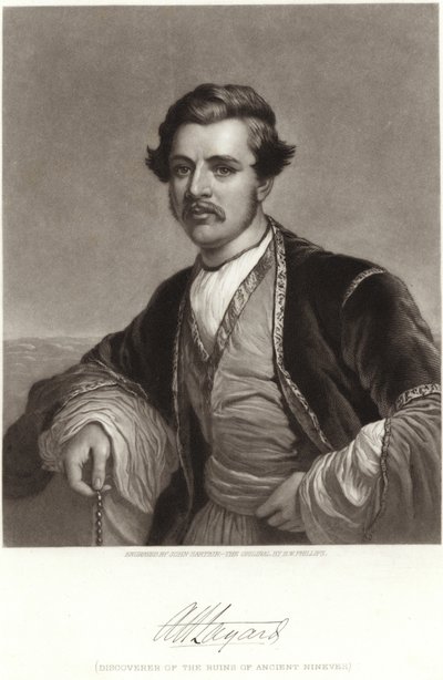 Sir Austen Henry Layard von English School