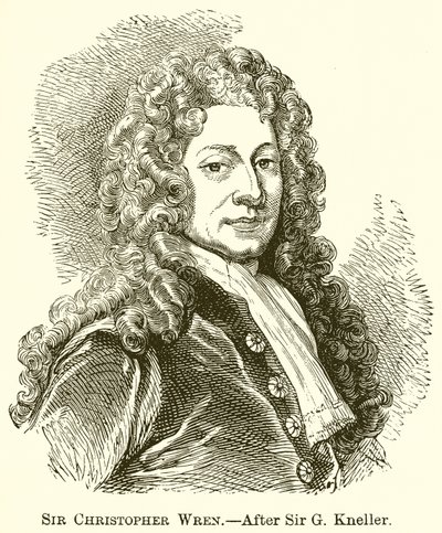 Sir Christopher Wren af English School