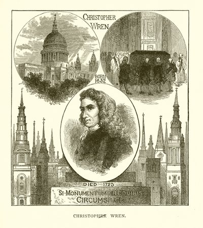 Sir Christopher Wren af English School
