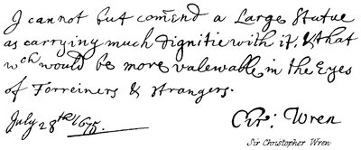 Sir Christopher Wren von English School